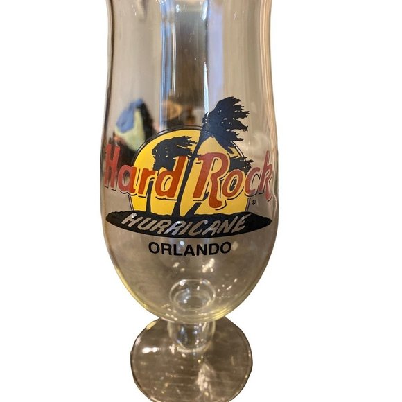 HARD ROCK HURRICANE ORLANDO GLASS NIB - Picture 2 of 5